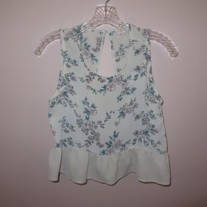 floral crop top